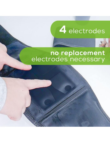 Cinturón Tonificador Beurer EM37 para Abs con 40 Niveles