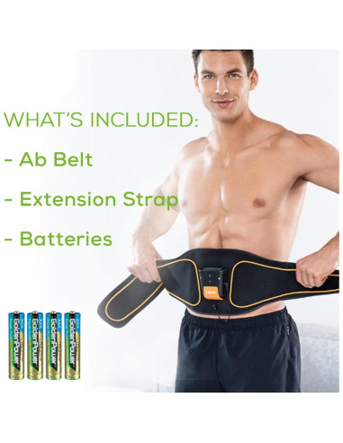 Cinturón Tonificador Beurer EM37 para Abs con 40 Niveles