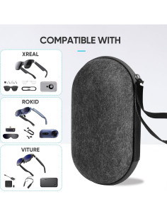 Funda Dura SARLAR para Gafas XREAL Air y Rokid Air 2