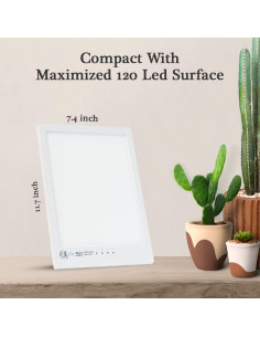 Lámpara de Terapia de Luz FITSCI LED 15000 LUX Ajustable 2