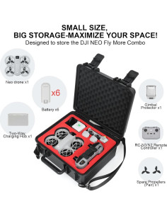 Estuche Duro Impermeable GAGITERVR SN3 para DJI NEO Drone 2