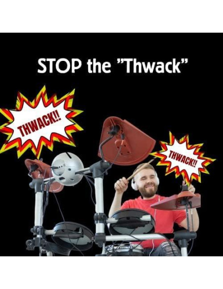 Adoro Silent Sticks - Palos de Batería Acústica - 1 Par