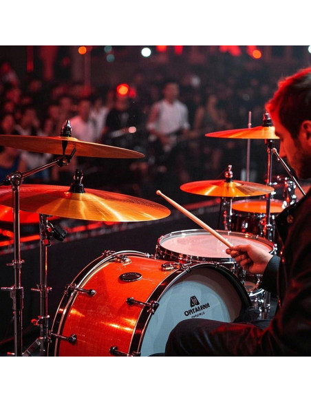 15 Pares Palos de Batería 5A Arce 40.6 cm para Música