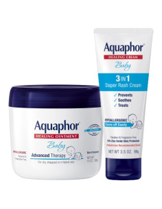 Set Cuidado Piel Bebés Aquaphor 14 oz + Crema 3.5 oz