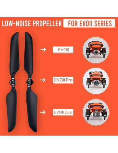 Hélices Autel EVO 2 Bajo Ruido 100% Originales (1 Par)