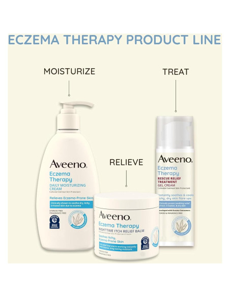 Bálsamo Aveeno para Eczema 311g Sin Fragancia Hipoalergénico