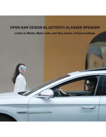 Gafas Inteligentes OhO A8 PRO con Altavoz Bluetooth y UV