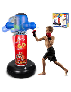 Saco de Boxeo Inflable Hyperzoo 160 cm para Niños