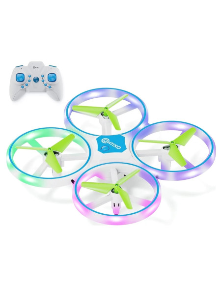 Drone Mini Contixo TD1 para Niños - LED, 16 min Vuelo
