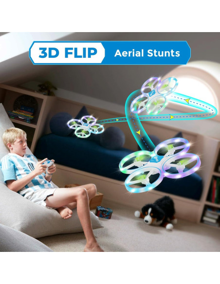 Drone Mini Contixo TD1 para Niños - LED, 16 min Vuelo