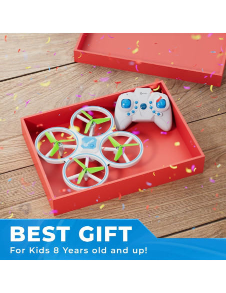 Drone Mini Contixo TD1 para Niños - LED, 16 min Vuelo