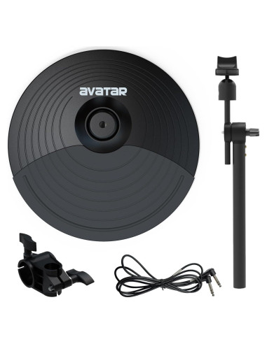 Cymbal de doble zona 10 cm HXW con choke y accesorios