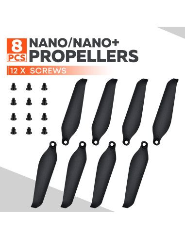 Hélices Autel EVO Nano 8 PCS Bajo Ruido Nylon Plegables
