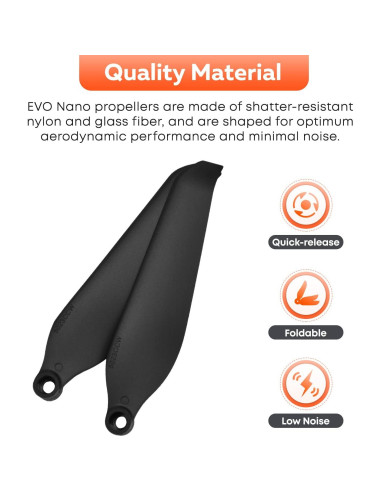 Hélices Autel EVO Nano 8 PCS Bajo Ruido Nylon Plegables