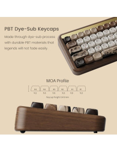 Teclado Mecánico Akko MU01 Aislamiento de Montaña 68 Teclas RGB 2