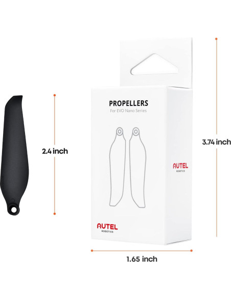 Hélices Autel EVO Nano 8 PCS Bajo Ruido Nylon Plegables