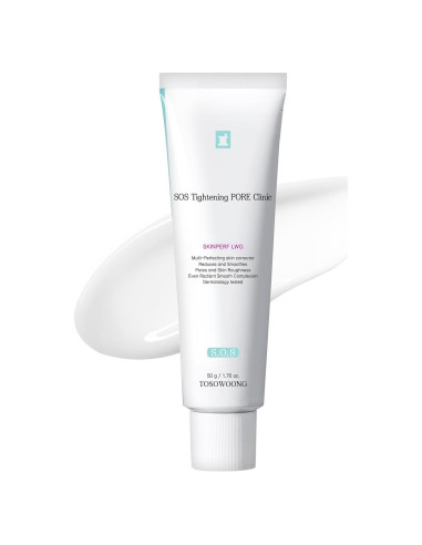 Crema Refinadora de Poros MANTONG 50g Hidratante Coreano