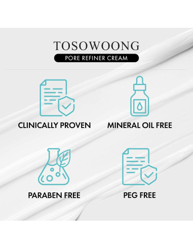 Crema Refinadora de Poros MANTONG 50g Hidratante Coreano