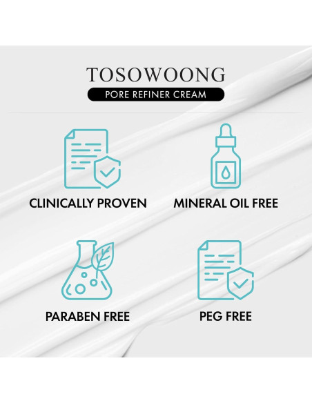 Crema Refinadora de Poros MANTONG 50g Hidratante Coreano