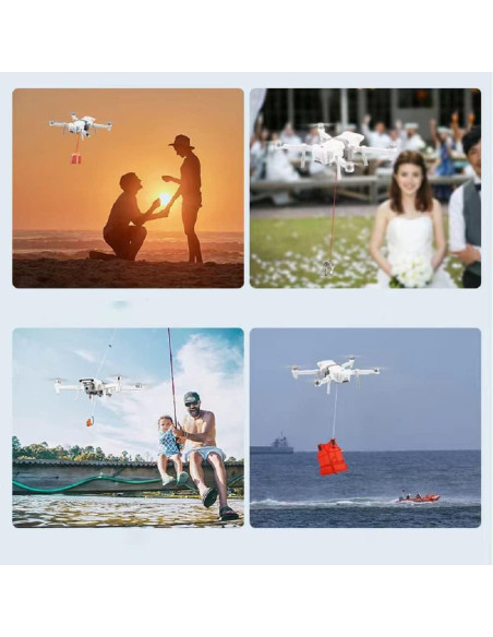 Sistema de Lanzamiento Aéreo Beciquook para Drones - 1000m