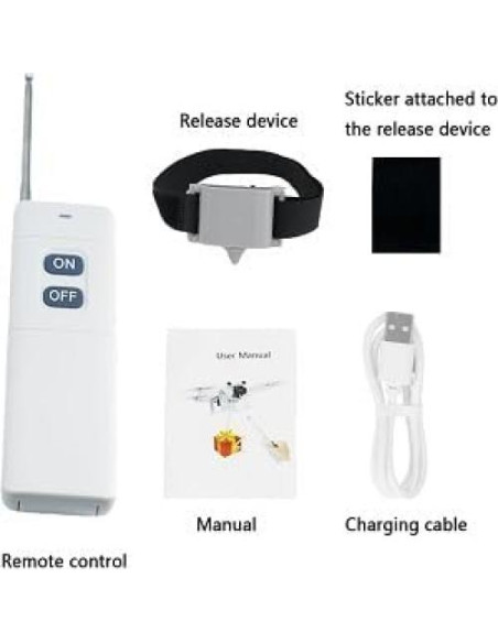 Sistema de Lanzamiento Aéreo Beciquook para Drones - 1000m
