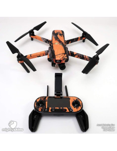 MightySkins Piel para Autel Robotics Evo - Goteos de Bandera 2