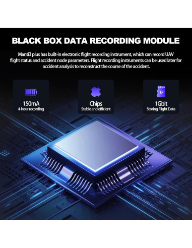 Paracaídas Manti 3 Plus para Drones DJI - Seguridad Rápida