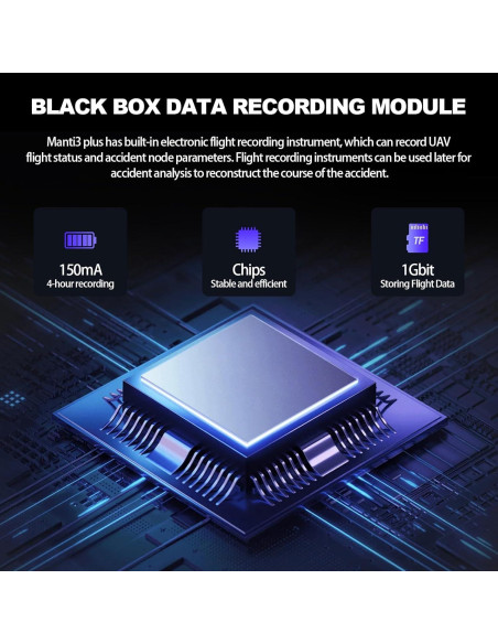 Paracaídas Manti 3 Plus para Drones DJI - Seguridad Rápida