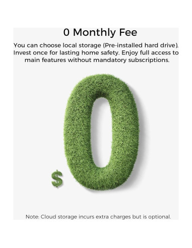 Cámara de Seguridad Solar GAIEXCE 4MP Inalámbrica 360