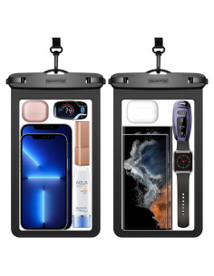Funda Impermeable Grande Newppon 2 Piezas para Smartphone
