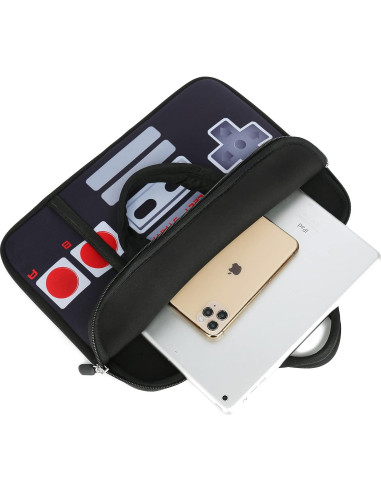 Funda para Laptop HAPLIVES 12" Neopreno con Asa y Bolsillos