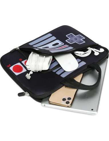 Funda para Laptop HAPLIVES 12" Neopreno con Asa y Bolsillos