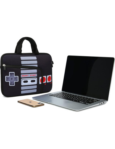 Funda para Laptop HAPLIVES 12" Neopreno con Asa y Bolsillos