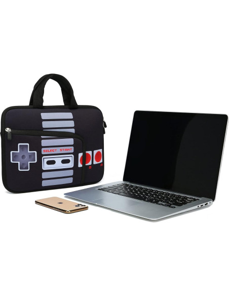 Funda para Laptop HAPLIVES 12" Neopreno con Asa y Bolsillos