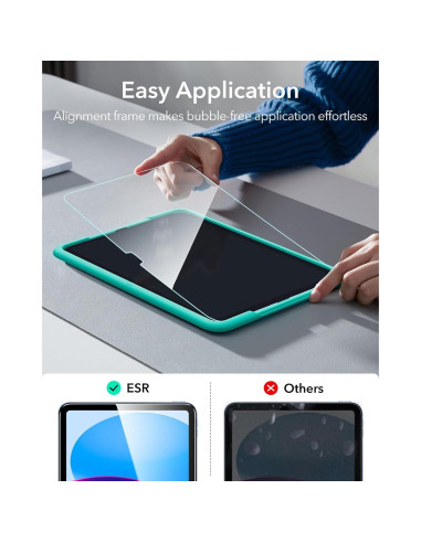 Protector de Pantalla ESR 2 Piezas para iPad 11"/10"