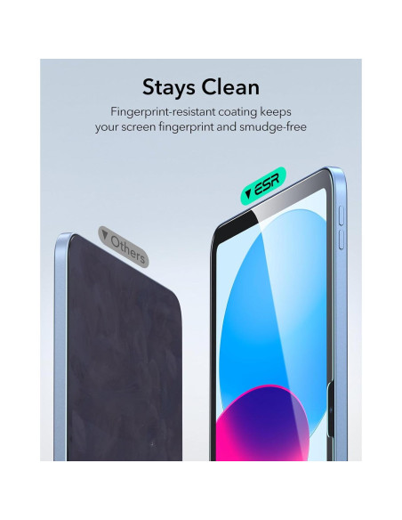 Protector de Pantalla ESR 2 Piezas para iPad 11"/10"