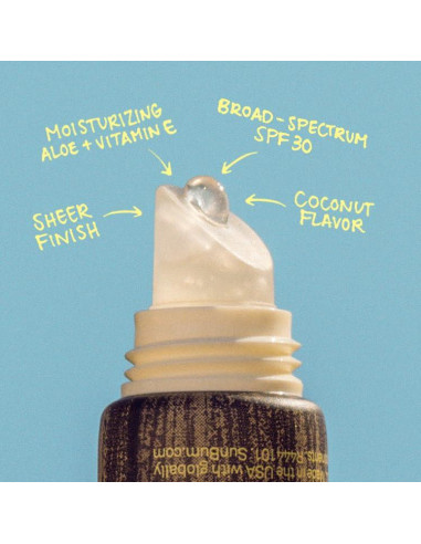 Bálsamo Labial SPF 30 Sun Bum - Hidratante con Aloe y Vitamina E