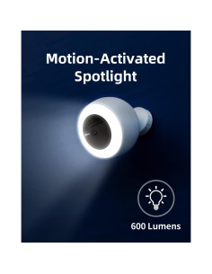 Cámara de Seguridad Inalámbrica Noorio B310 2K Solar 16GB 2