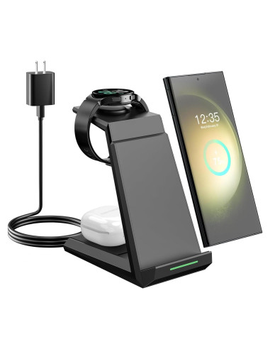 Cargador Inalámbrico NANAMI 3 en 1 para Samsung Galaxy