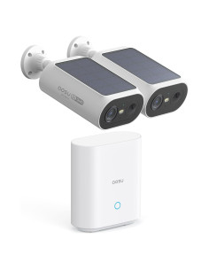Cámaras de Seguridad Solar AOSU Kit 2 Cámaras 2K WiFi