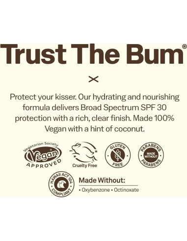 Bálsamo Labial SPF 30 Sun Bum - Hidratante con Aloe y Vitamina E