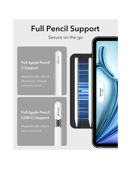 Funda ESR para iPad Air 11" M3/M2 2024/2025, magnética
