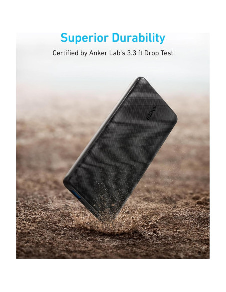 Anker Power Bank 10,000mAh USB-C Carga Rápida Negro - Paquete de 2