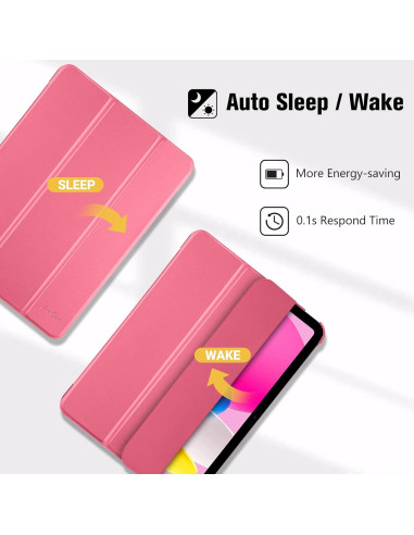 Funda ProCase para iPad 11" y 10.9" Rosa Delgado