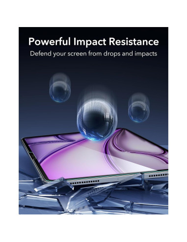 Protector de Pantalla ESR para iPad Air 13" 2 Pack Vidrio Templado