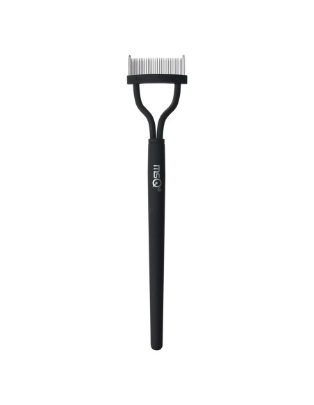 Peina de Pestañas MSQ Separadora de Acero Inoxidable Negra