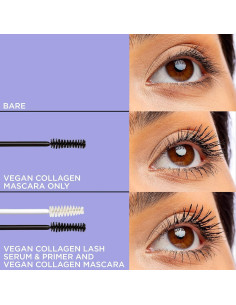 Suero y Primer de Pestañas 2 en 1 Pacifica - Colágeno Vegano 2