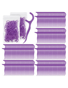 Palillos de Hilo Dental Baderke 600 Unidades Portátiles