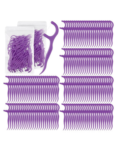 Palillos de Hilo Dental Baderke 600 Unidades Portátiles