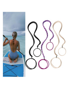 Tiras de Cabello en Espiral LOTMIAI 16" (41cm) Colorido 3 Pcs